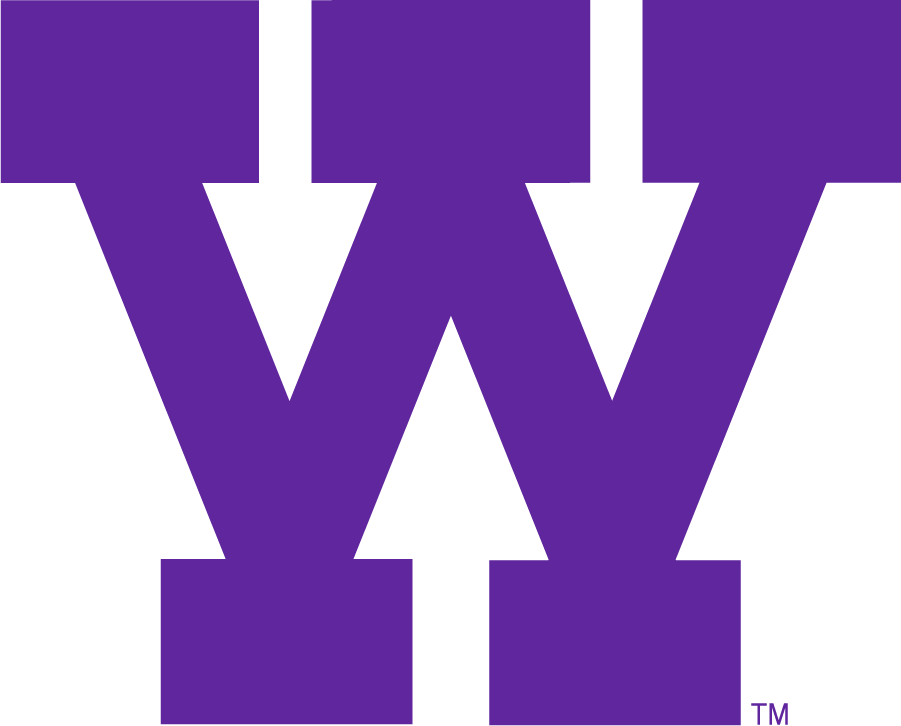 Washington Huskies 1953-1958 Primary Logo diy DTF decal sticker